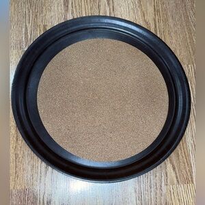 Vollrath 16 Inch Round Serving Tray Cork-lined Laminated Brown Restaurant/Bar